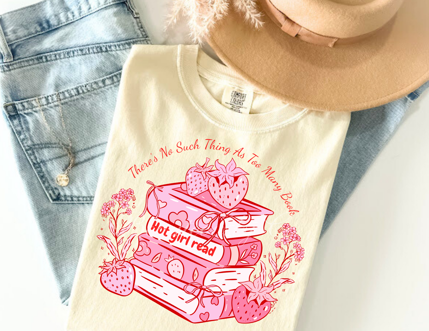 Too Many Books | Oversized Fit